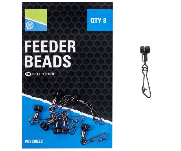 Preston Feeder Beads, 8 piezas