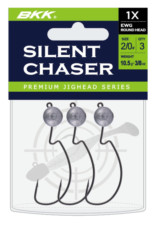 BKK Silent Chaser 1X EWG Round Head Cabeza de Plomo #2/0