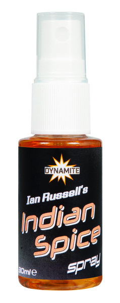 Dynamite Baits IR Bait Spray Líquido (30ml) - Indian Spice