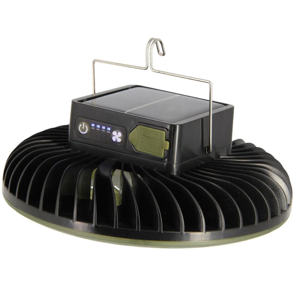 NGT Ventilador Dinámico (Incl. Banco de Energía 3600mAh y Luz)