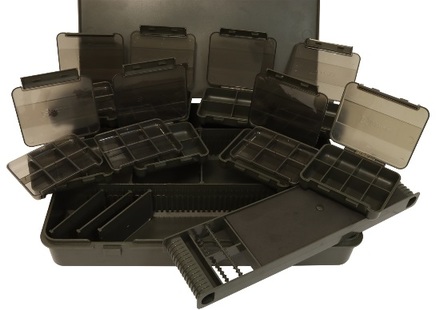Sonik Lockbox Large Loaded Tacklebox (Incl. 8 cajitas + Rigboard)
