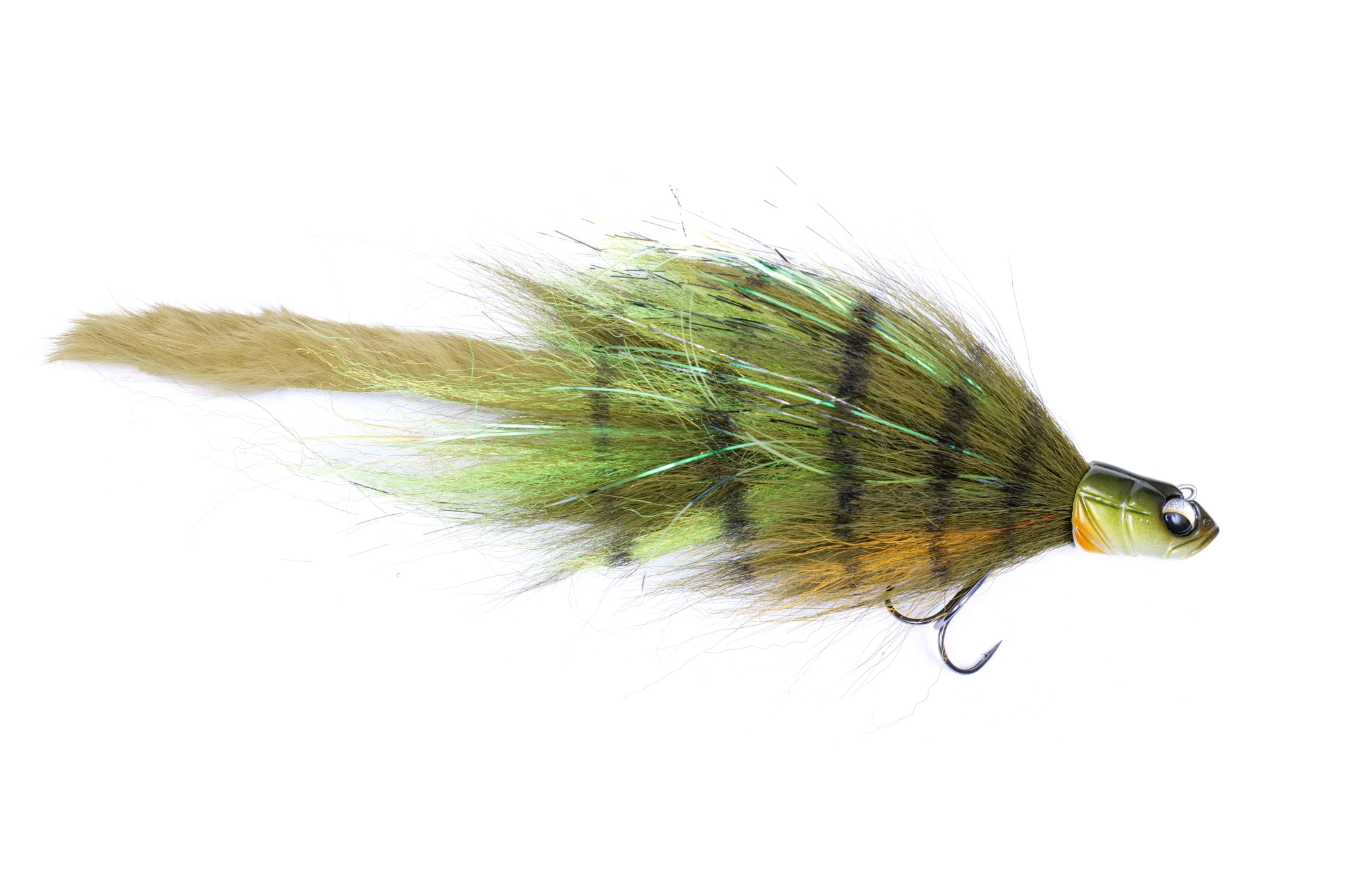 BIM Tackle Crazy Rabbit Streamer Sin Plomo 29cm (33g) - Natural Perch