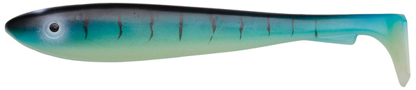 Svartzonker McRubber Shad 17 cm, 3 piezas - C13 - Glow Mackerel