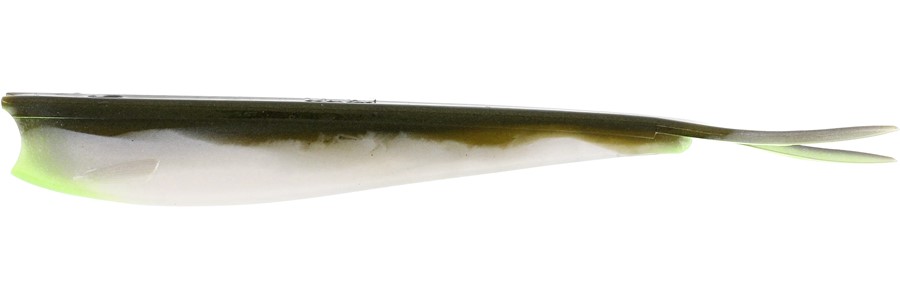 Westin TwinTeez V-Tail 20cm 4pcs - Bass Green