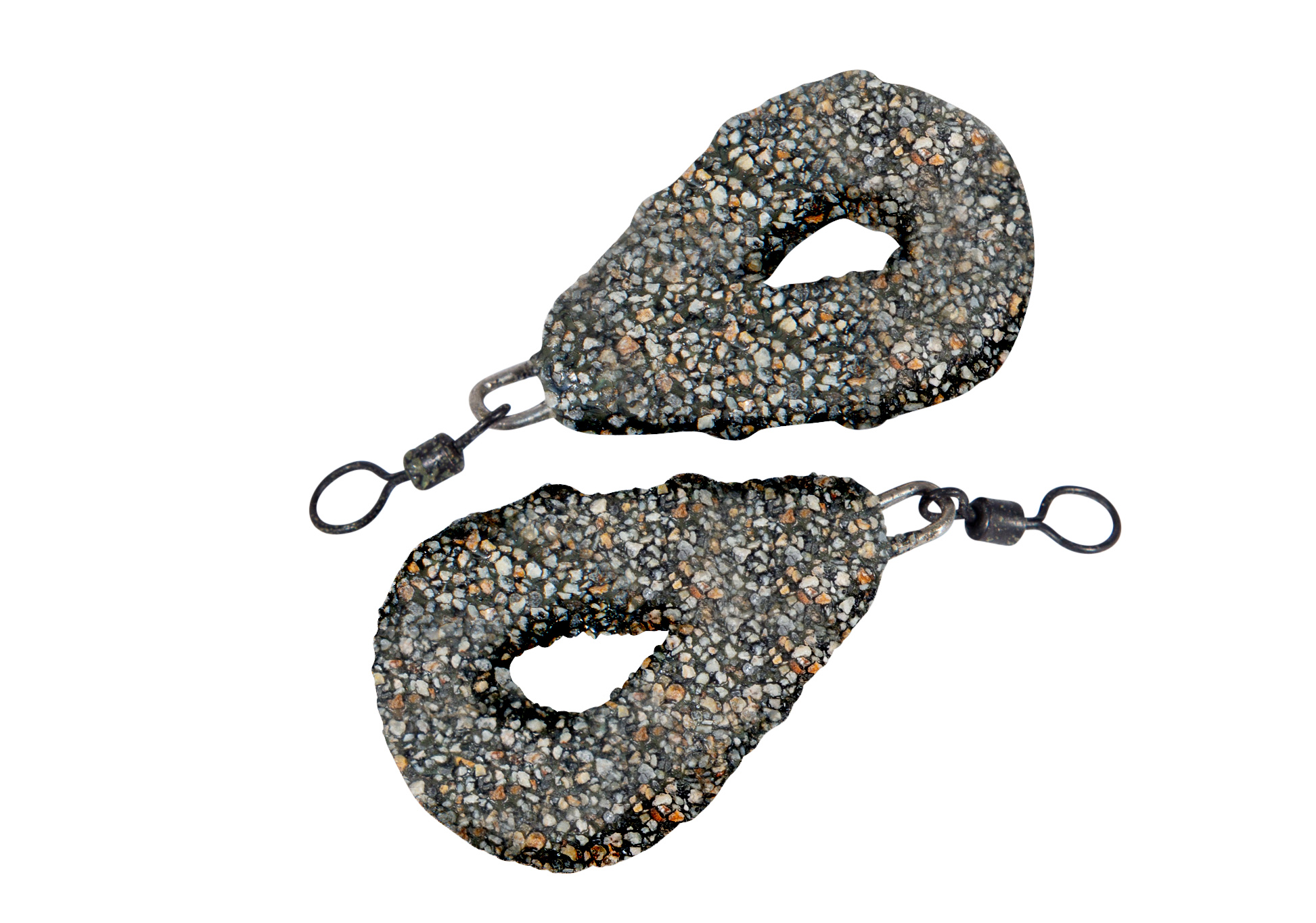 Ultimate Gripper Swivel Dark Gravel Plomo para Carpa (2 pcs)