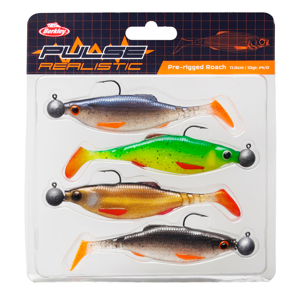 Berkley Pulse Realistic Roach Prerigged (4 piezas)