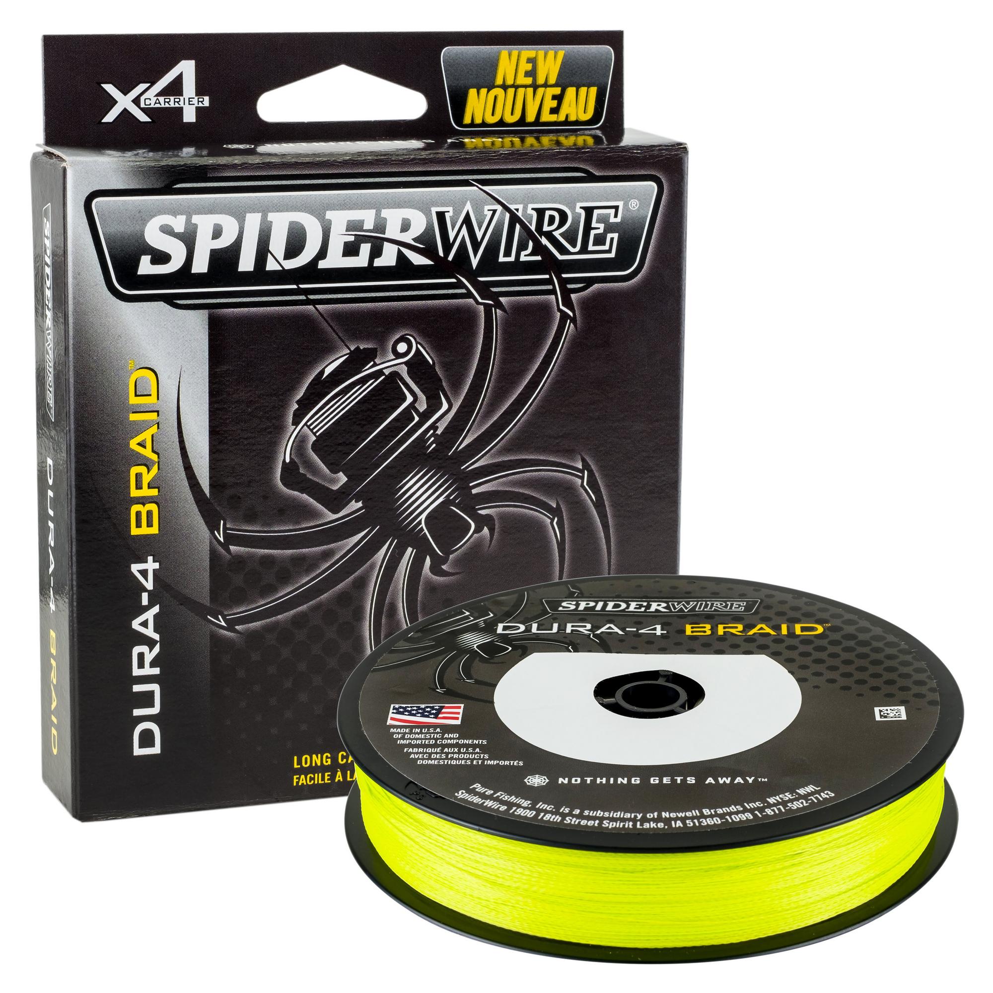 SpiderWire Dura 4 Yellow Línea Trenzada (1800m)