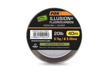 Fox Edges Illusion Fluorocarbon 40 m Naturals Green