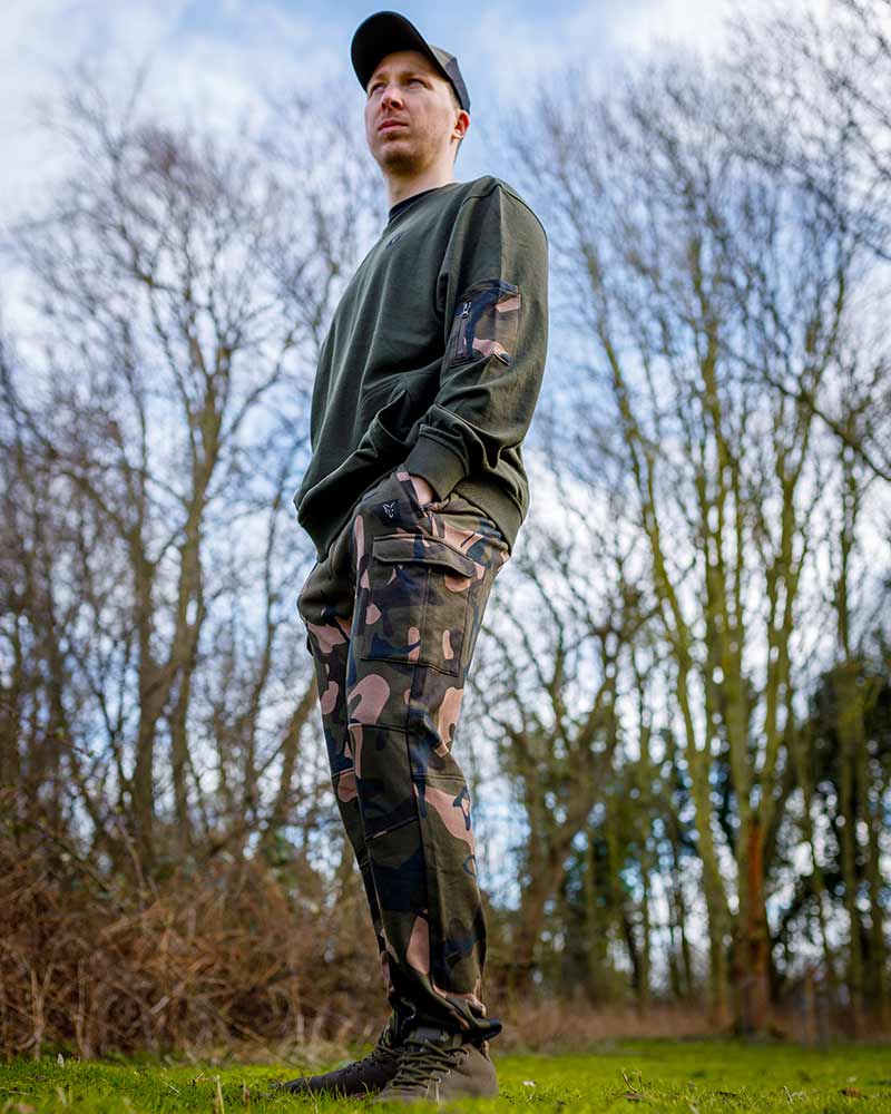 Fox LW Camo Joggers Pantalón de Pesca