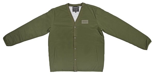 Gamakatsu Insulated Cardigan Chaqueta de Pesca Moss Green