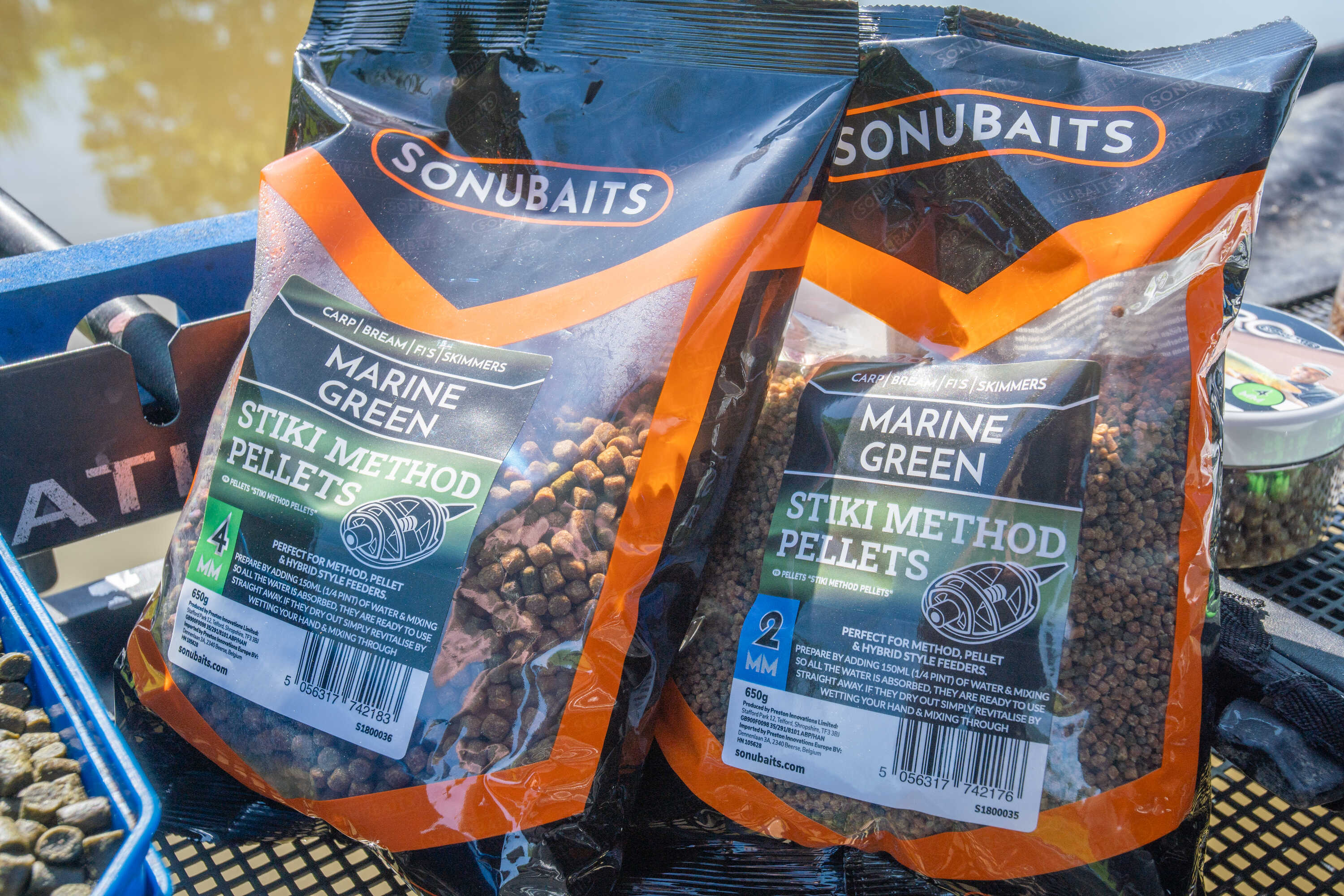 Sonubaits Stiki Marine Green Method Pellets (650 g)