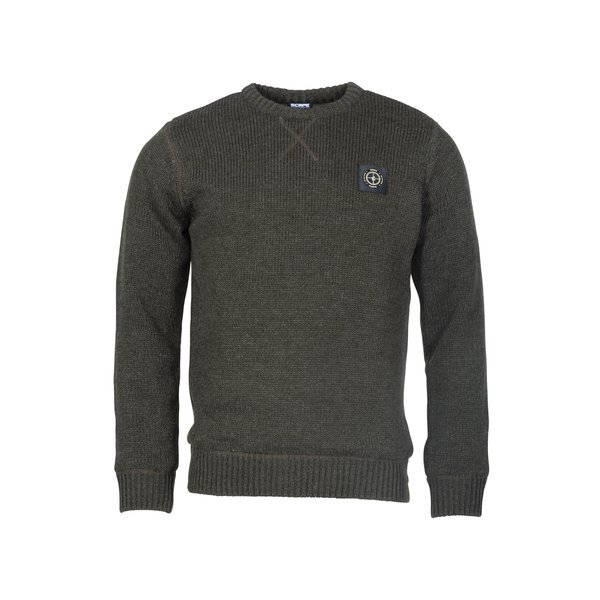 Nash Scope Knitted Crew Jumper Sweater de Pesca