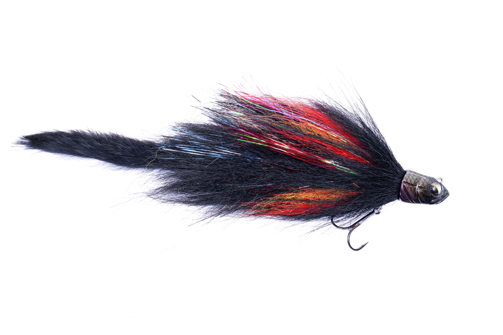 BIM Tackle Crazy Rabbit Streamer Sin Plomo 29cm (33g) - Deep Red