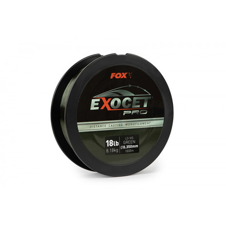 Fox Exocet Pro Low Vis Green (1000m) Línea para Carpa