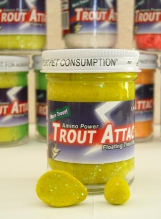 Top Secret Trout Attac Masa de Trucha - Luminous