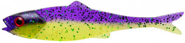 LMAB Finesse Filet 11cm, 3 piezas - Purple Rave