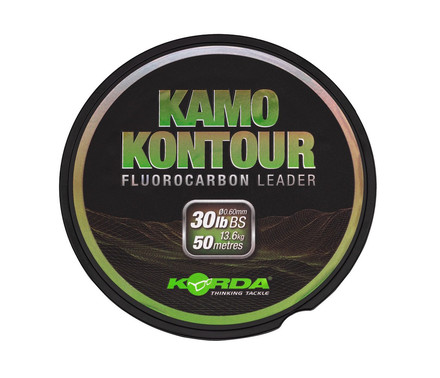Korda Kamo Kontour Fluorocarbon Leader 0.60mm (50m)