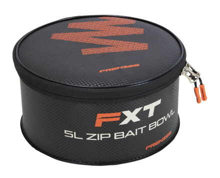 Frenzee FXT EVA 5L Zipped Groundbait Bowl Cubo para cebo