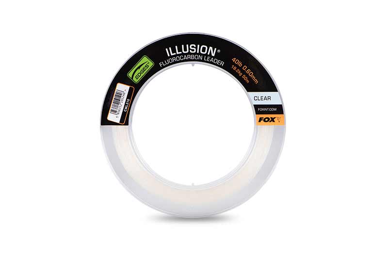 Fox Illusion Líder Transparente de Fluorocarbono (50 m) - 40lb