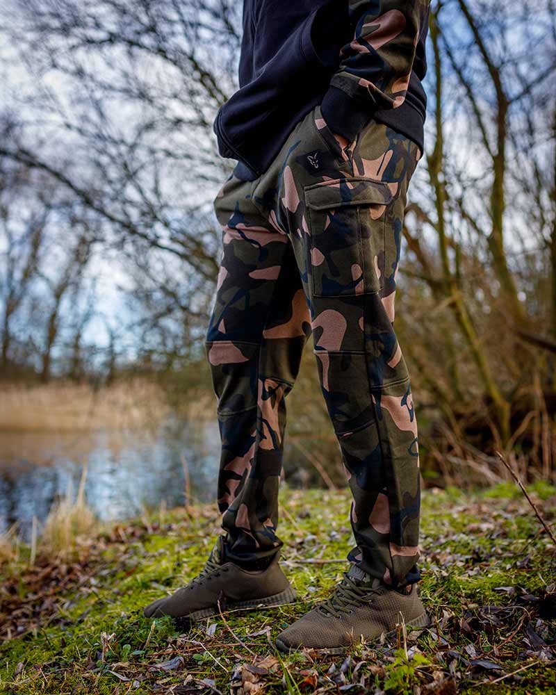 Fox LW Camo Joggers Pantalón de Pesca