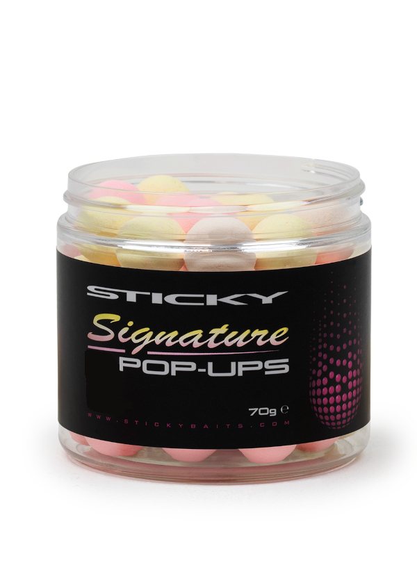 Sticky Baits Signature Pop-Ups Mixed - Signature Pop-Ups 14mm Mixed 70gr Tarro