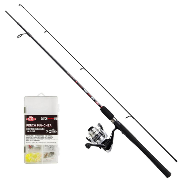 Berkley CMF Perch Puncher CB Set de Caña Spinning 1,80m (5-20g) (Inc. señuelo)