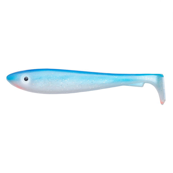 Svartzonker McRubber Shad 17 cm, 3 piezas - C6 - Blue Pearl