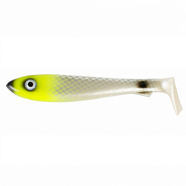 Svartzonker McRubber Shad 17 cm, 3 piezas - C25 - Lemon Head