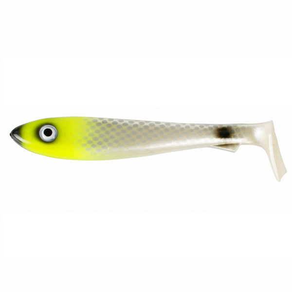 Svartzonker McRubber Shad 17 cm, 3 piezas - C25 - Lemon Head