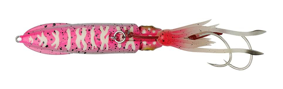 Savage Gear Swim Squid Inchiku Señuelo para Mar 9.7cm (150g) - Pink Glow