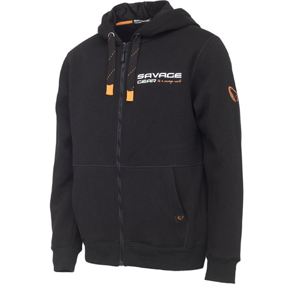 Savage Gear Urban Sudadera con Cierre Negra