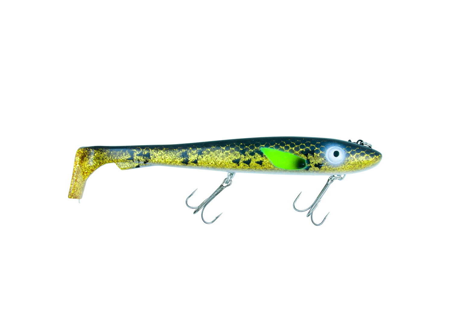 Svartzonker Big McRubber "The Wire" Shad 25,5 cm (170 g) - Walleye