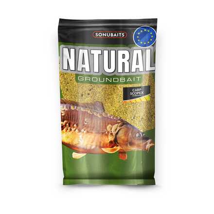 Sonubaits Natural Carp Scopex Cebo de Fondo (1 kg)