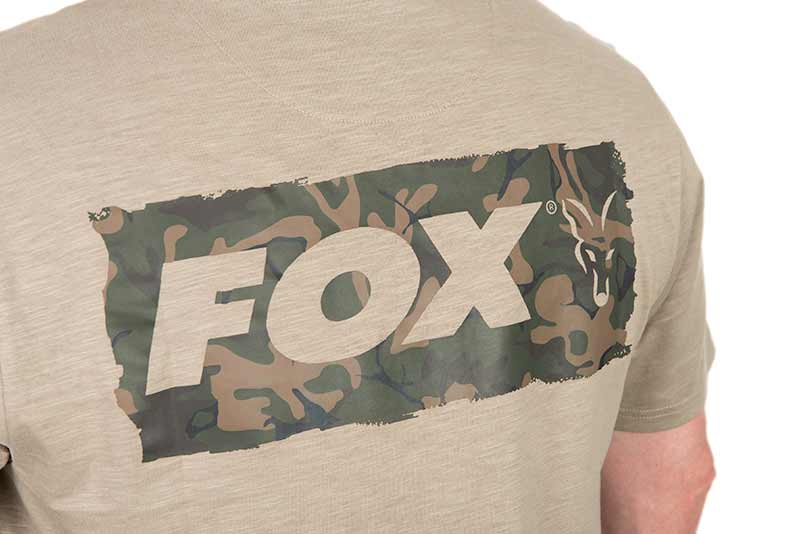 Fox LTD LW Camiseta Khaki con estampado grande