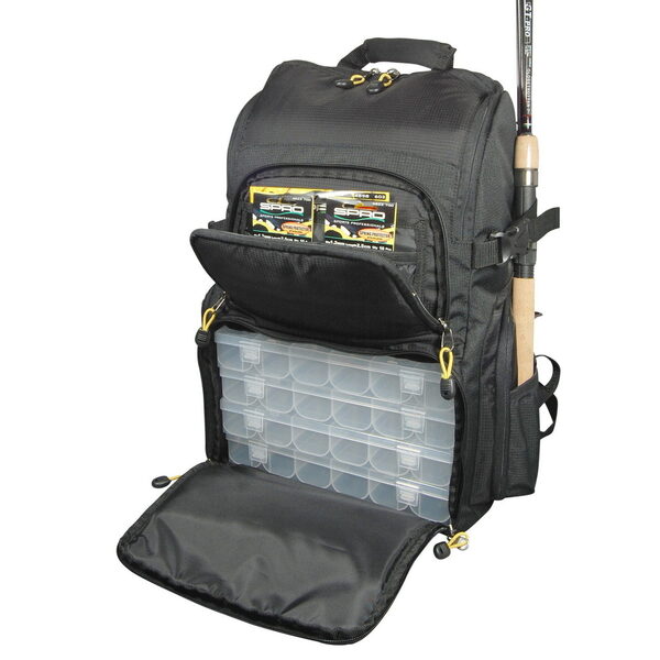 Spro Back Pack + 4 Cajas Mochila