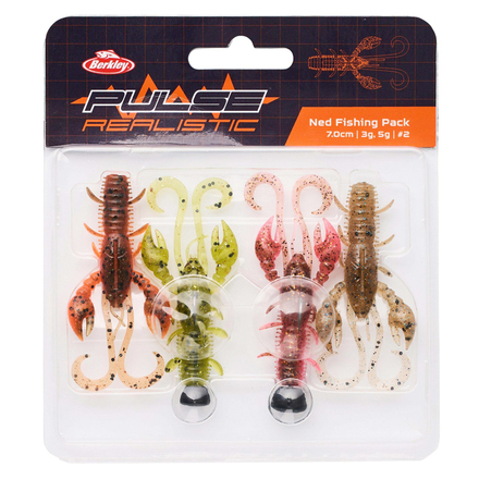 Berkley Ned Fishing  Pack Señuelo Libre de Plomo 3/5g