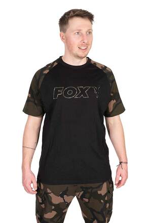 Fox Black/Camo Outline T-shirt