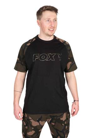 Fox Black/Camo Outline T-shirt