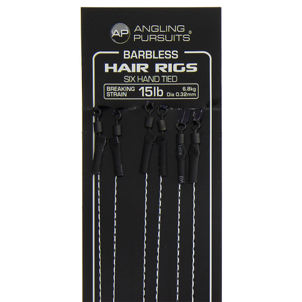 Angling Pursuits Sixpack Hair Rigs 15lb Tamaño 6 / 8 / 10