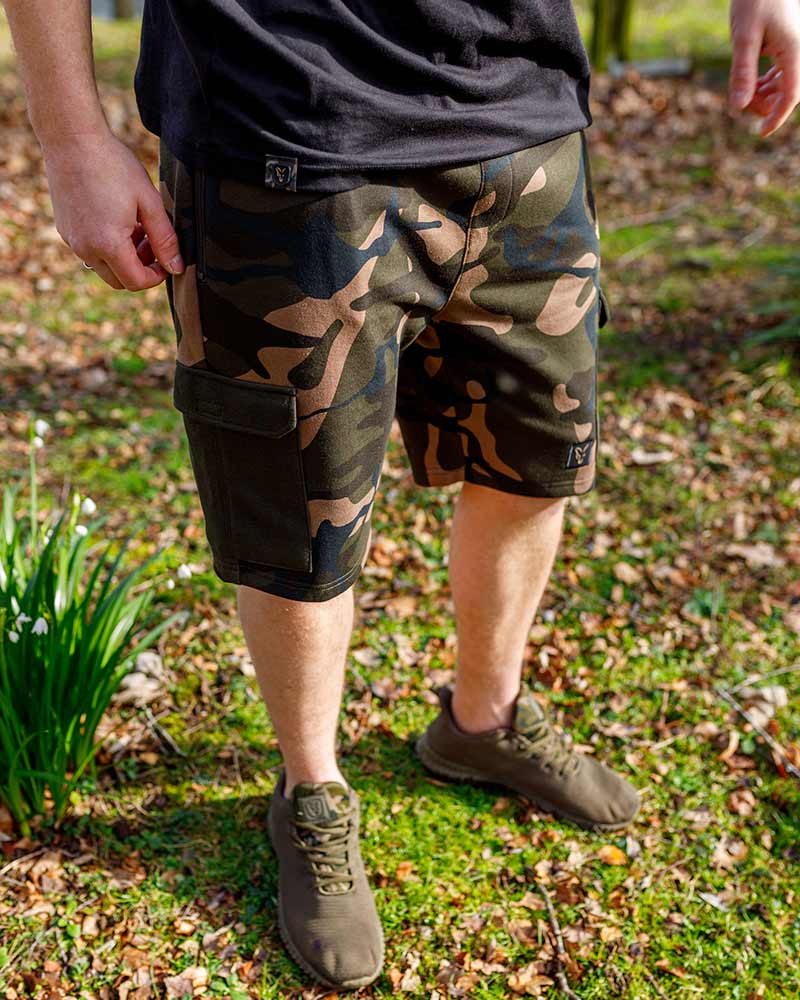 Fox LW Camo Jogger Pantalón de Pesca Corto