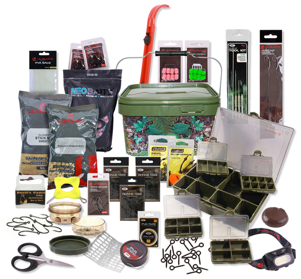 Carp Tacklebox, con los mejores productos para la pesca de carpas.