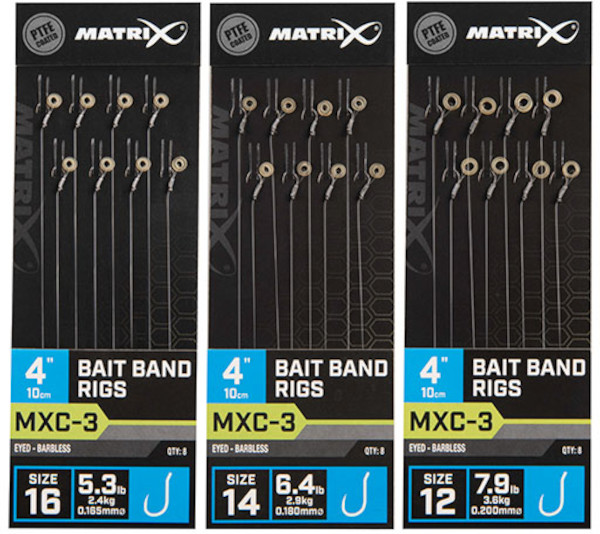 Matrix MXC Rigs Sin Púa - Matrix MXC-3 Bait Band