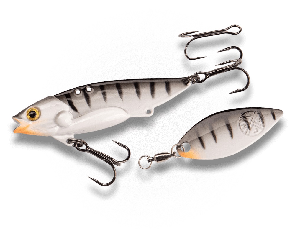 LMAB Köfi Techno Vibe Spinnerblade Bladpilker 25 g - White Tiger