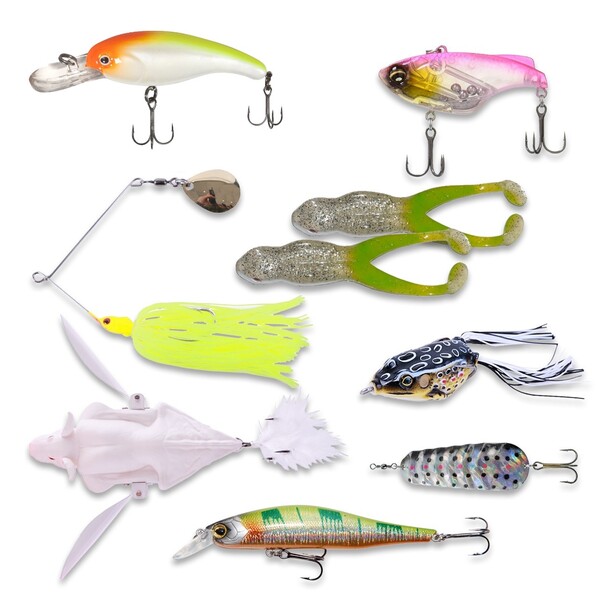 Spring Lure Pack Set de Señuelos (9pcs)