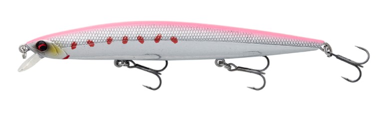 Savage Gear Sea Bass Minnow Señuelo Flotante 14 cm (18,5 g) - Pink Sardine