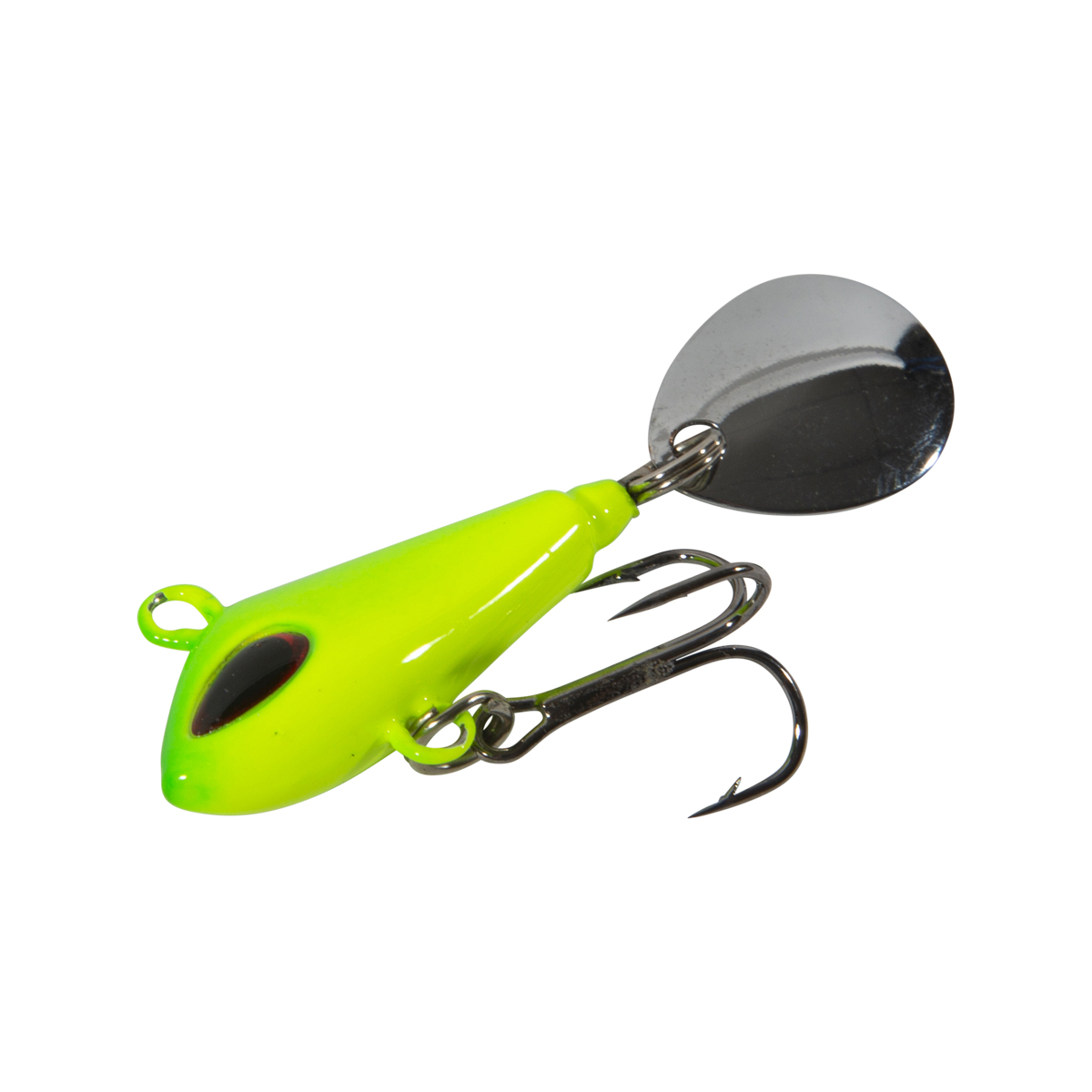 Fishing.Toys Virogo Plomo Lure Spin Tail 3.3-4.0cm (12-23g) - Green/Fluo Yellow