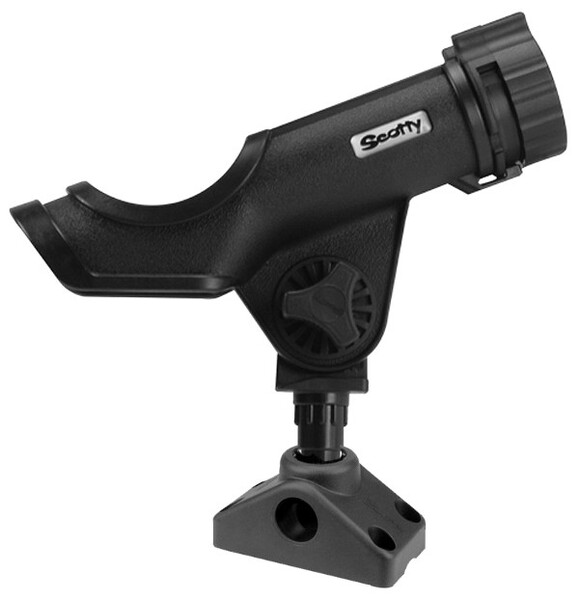 Scotty Powerlock Portacañas - Powerlock con Side/Deck Mount