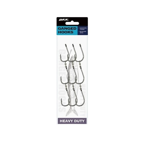 BKK Ganged Hooks-HD Anzuelos para Pesca en Mar (Prefabricados)