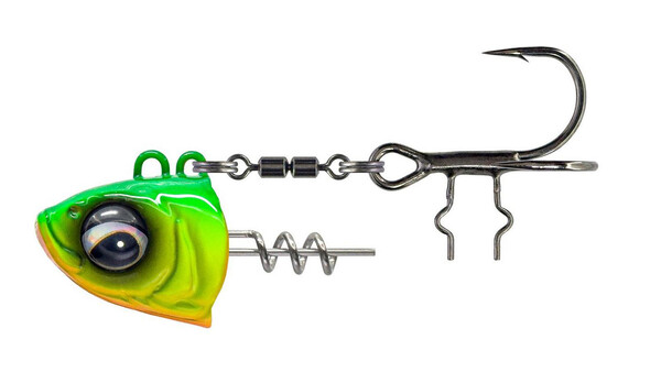 Savage Gear Monster Vertical Cabeza Jig (60g) - Chartreuse