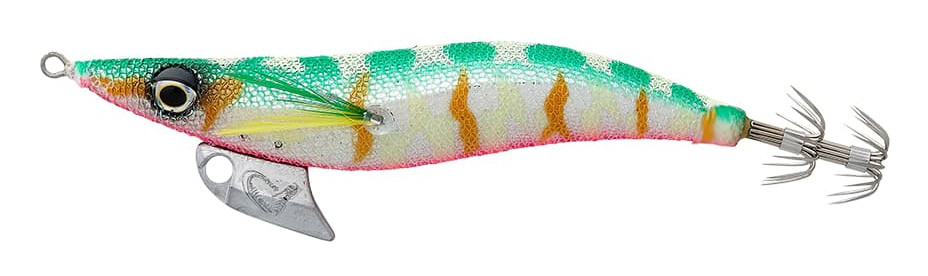 Savage Gear Squid Dealer Señuelo para Calamar 3.5 N 11cm (18.8g) - Green Shrimp